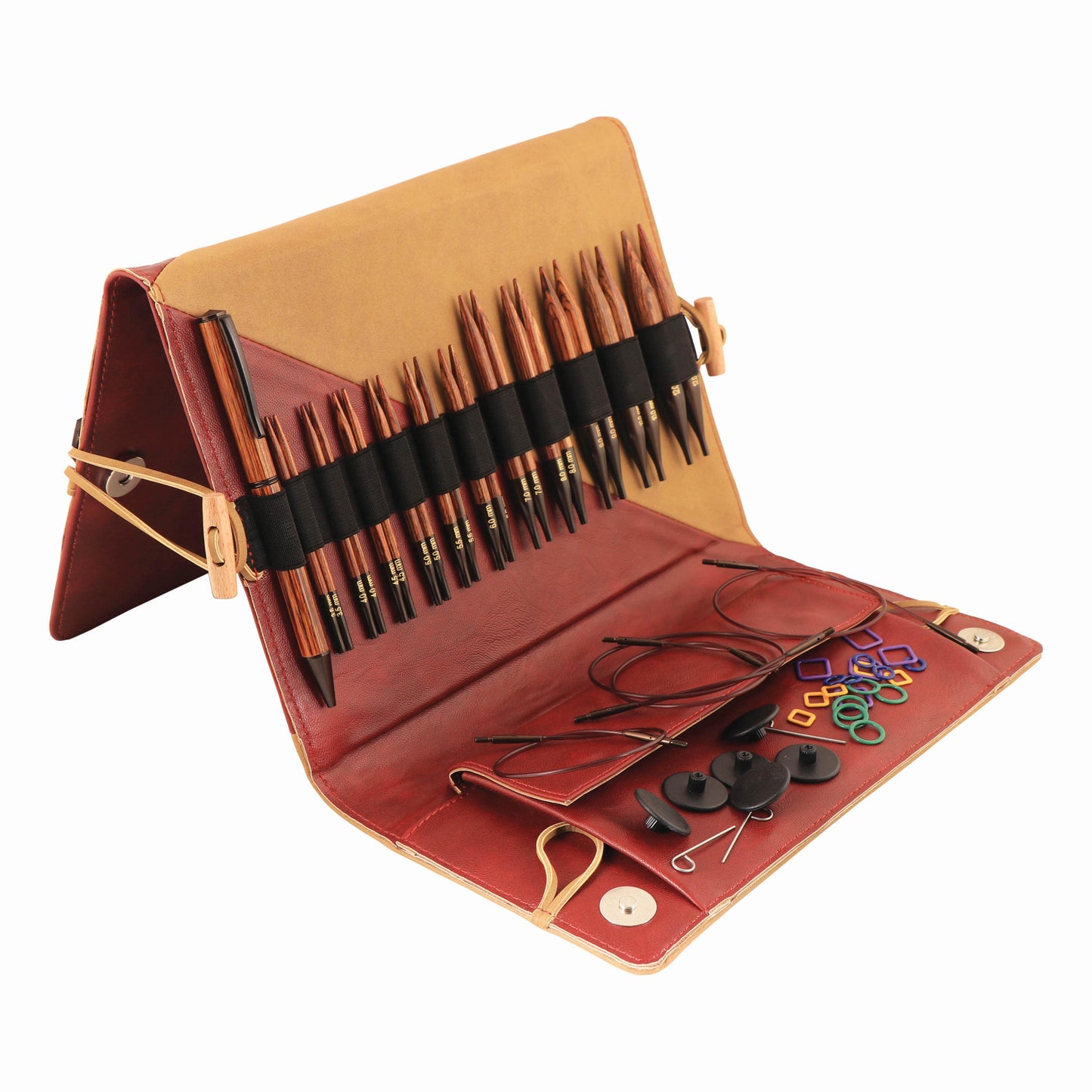 KnitPro Knitting Pins Circular Interchangeable Special Ginger: Regal Set