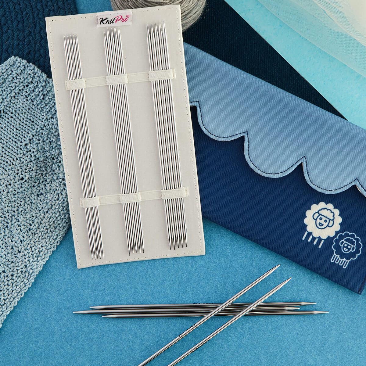 KnitPro Knitting Pins Double-Ended Nova Metal Starter Set: 15cm