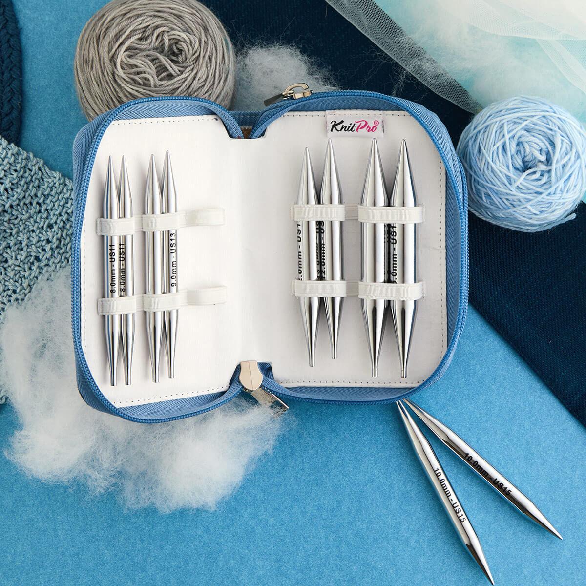 KnitPro Knitting Pins Circular Interchangeable Normal Nova Metal: Chunky Set