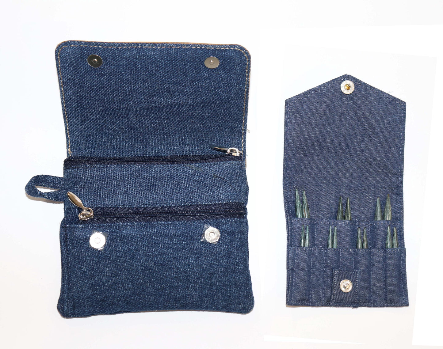 KnitPro Mini Interchangeable Needle Set Symfonie: Indigo Wood