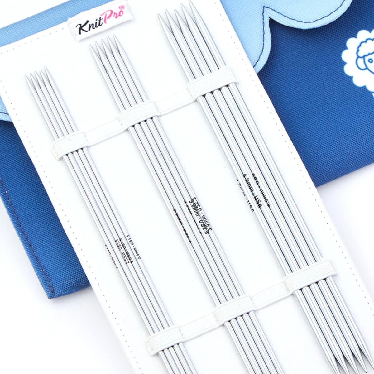 KnitPro Knitting Pins Double-Ended Nova Metal Starter Set: 20cm