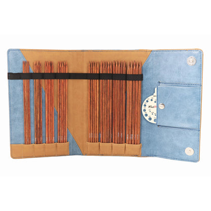 KnitPro Knitting Pins Double-Ended Ginger Sets of 5 Midi Set: 20cm