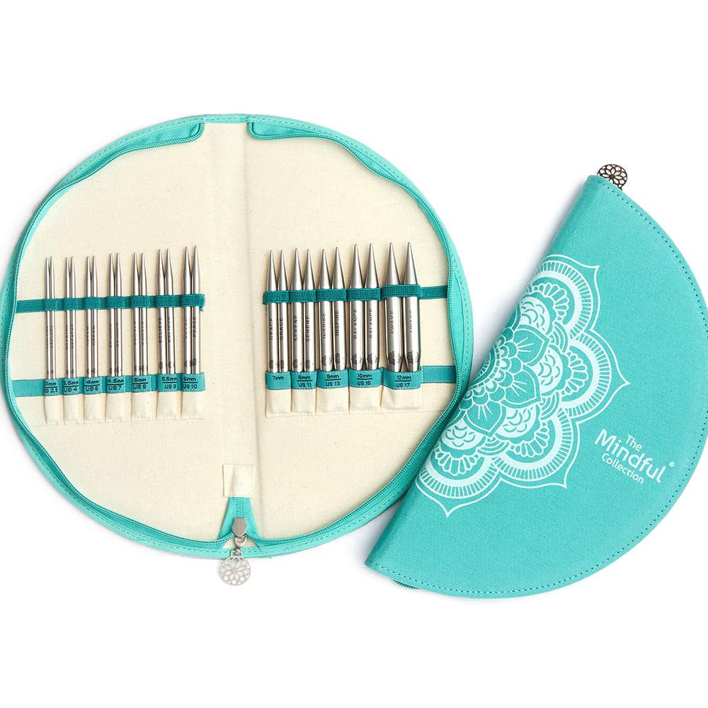 KnitPro Knitting Pin Set Circular Interchangeable (13cm) The Mindful Collection: Gratitude