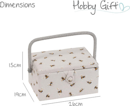 Hobby Gift Sewing Box (M): Bee