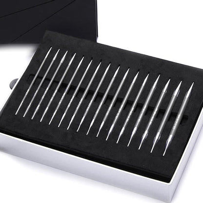 KnitPro Knitting Pins Circular Interchangeable Karbonz: Set