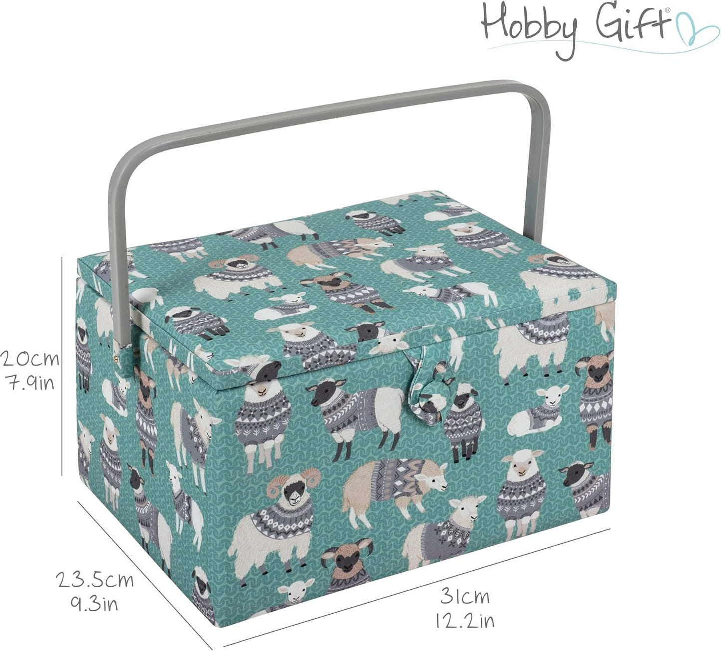 Hobby Gift Sewing Box (L): Woolly Pully