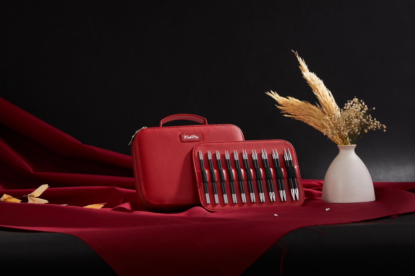 KnitPro Knitting Pins Interchangeable Standard Karbonz Élan: Gift Set