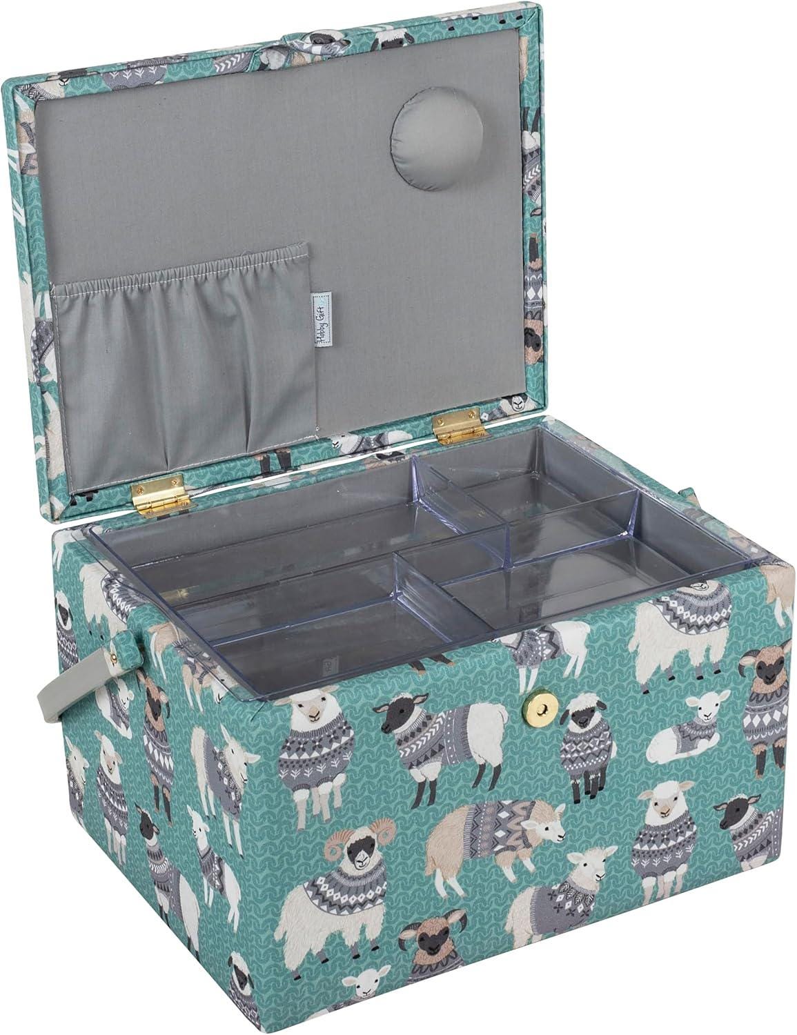 Hobby Gift Sewing Box (L): Woolly Pully