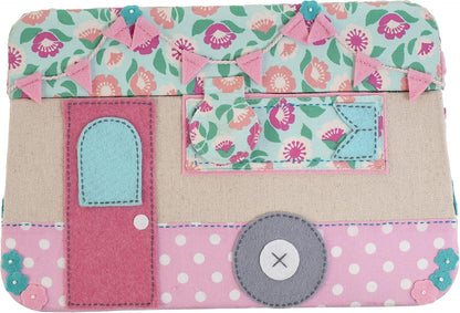 Hobby Gift Sewing Box Appliqué: Caravan