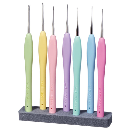 Clover Crochet Hook Set: Amour Steel