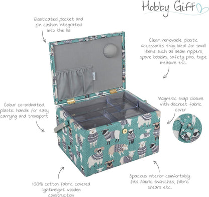 Hobby Gift Sewing Box (L): Woolly Pully