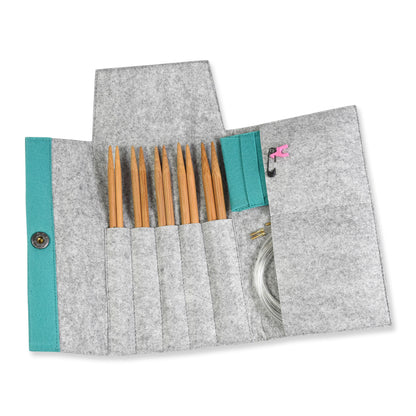 Pony Knitting Pins Circular Interchangeable Bamboo Set: Assorted Sizes