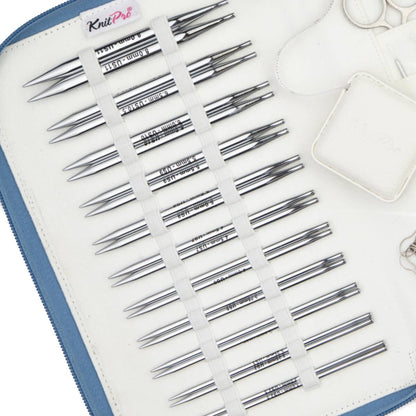 KnitPro Knitting Pins Circular Interchangeable Normal Nova Metal Regal Set