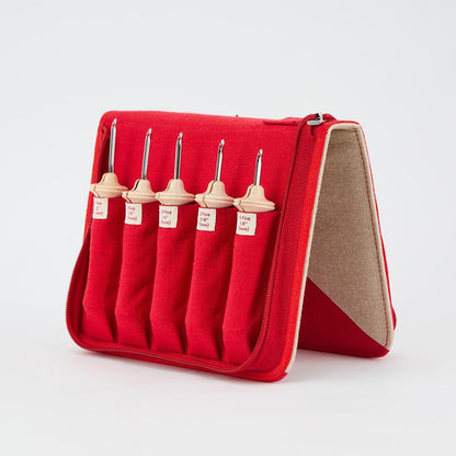 The Oxford Company Punch Needle Set Natural Wood Complete: Set of 8