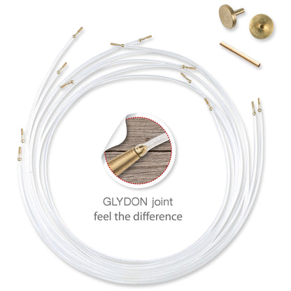 Pony Knitting Pins Circular Interchangeable Bamboo Set: Assorted Sizes