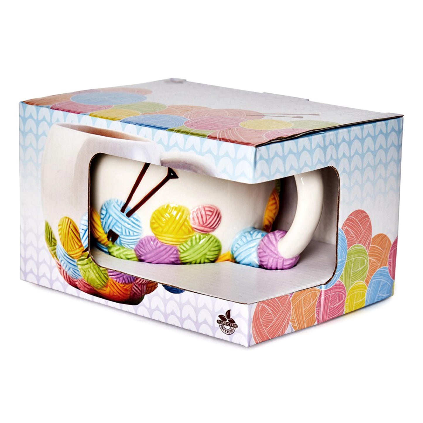 Sew Thirsty Novelty Knitting Yarn Mug Sewing Birthday Office Cup Drink Gift