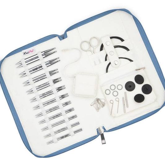 KnitPro Knitting Pins Circular Interchangeable Special Nova Metal: Regal Set